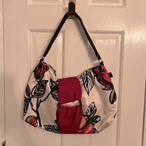 1154 lill studio floral red handbag